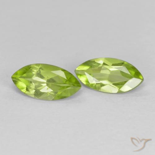1.17 ct natürliche Mittelgrün Peridot-Edelsteine, Marquise, VS