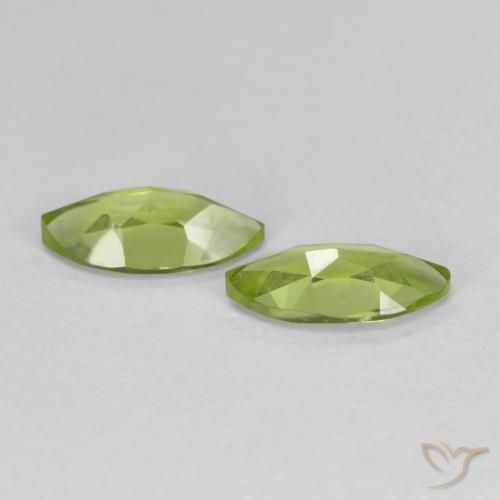1.17 ct natürliche Mittelgrün Peridot-Edelsteine, Marquise, VS
