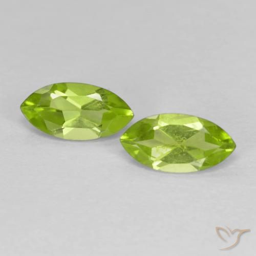 1.22ctw Natürlicher Lebendiges grün Peridot, Marquise, VS