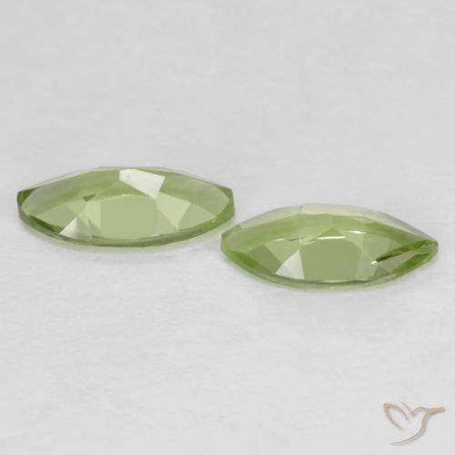 1.10 ct natürliche Leichtes lebendiges Grün Peridot-Edelsteine, Marquise, VS