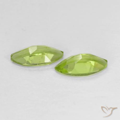 1.25 ct natürliche Mittelgrün Peridot-Edelsteine, Marquise, VS