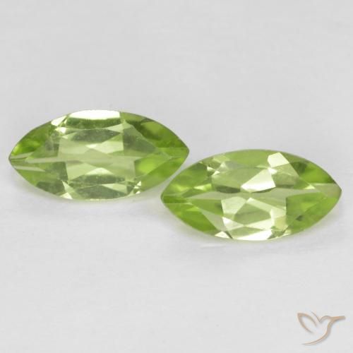 1.23ctw Natürlicher Leichtes lebendiges Grün Peridot, Marquise, VS