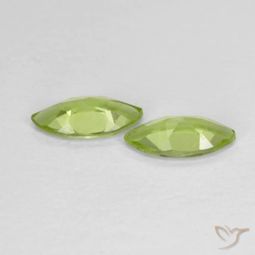 1.09 ct natürliche Mittelgrün Peridot-Edelsteine, Marquise, VS