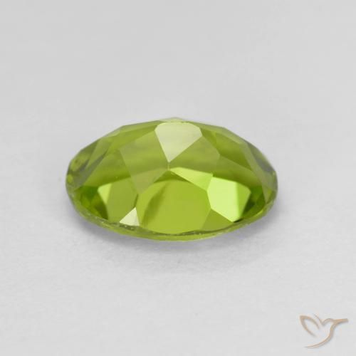 9,17 ctw natürlicher Lebendiges grün Peridot, Oval, VS