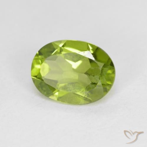 9,17 ctw natürlicher Lebendiges grün Peridot, Oval, VS