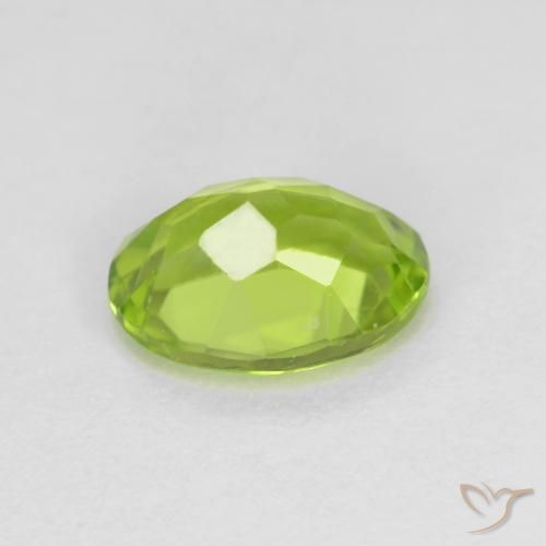 9,17 ctw natürlicher Leichtes lebendiges Grün Peridot, Oval, VS