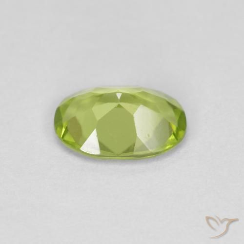 9,17 ctw natürlicher Mittelgrün Peridot, Oval, VS