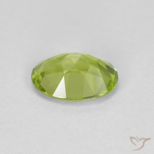 9,17 ctw natürlicher Lebendiges grün Peridot, Oval, VS