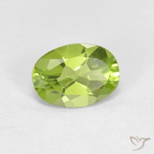 9,17 ctw natürlicher Lebendiges grün Peridot, Oval, VS