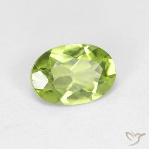 9,17 ctw natürlicher Mittelgrün Peridot, Oval, VS