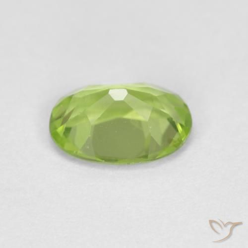 9,17 ctw natürlicher gelblich-grün Peridot, Oval, VS-SI