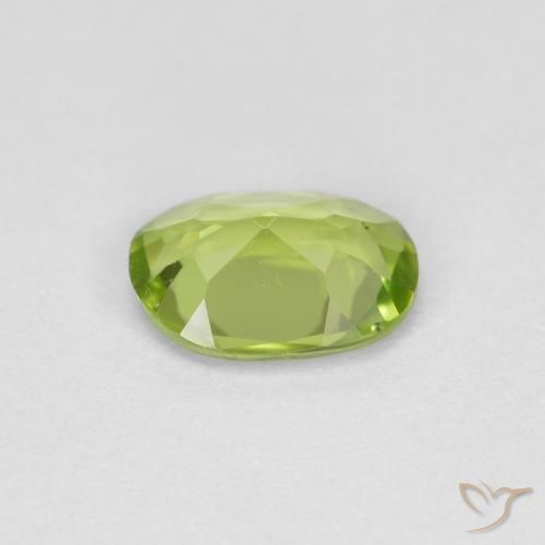 9,17 ctw natürlicher Lebendiges grün Peridot, Oval, VS