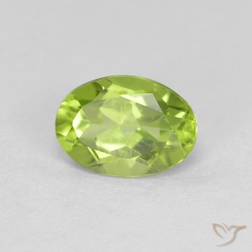 9,17 ctw natürlicher Lebendiges grün Peridot, Oval, VS