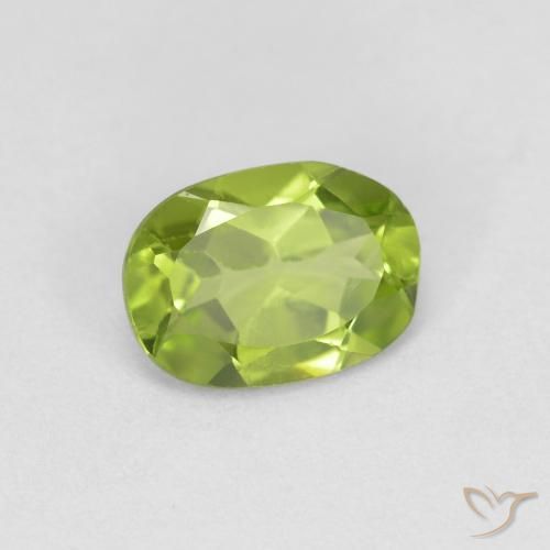 9,17 ctw natürlicher Mittelgrün Peridot, Oval, VS