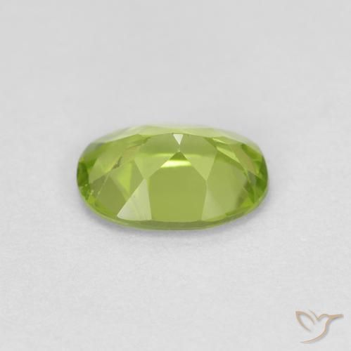 9,17 ctw natürlicher Mittelgrün Peridot, Oval, VS