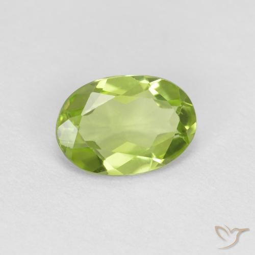 9,17 ctw natürlicher Lebendiges grün Peridot, Oval, VS