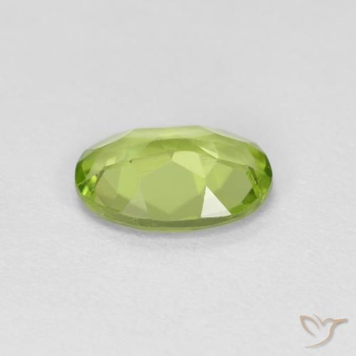 9,17 ctw natürlicher Lebendiges grün Peridot, Oval, VS