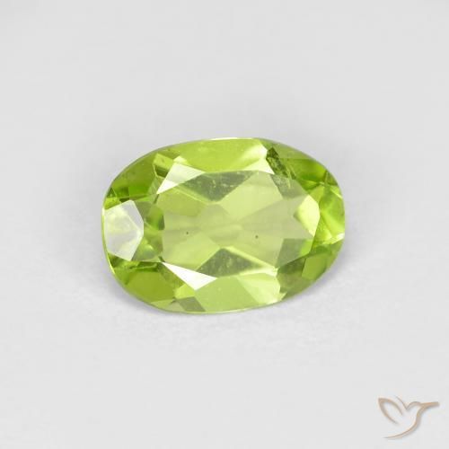 9,17 ctw natürlicher Lebendiges grün Peridot, Oval, VS