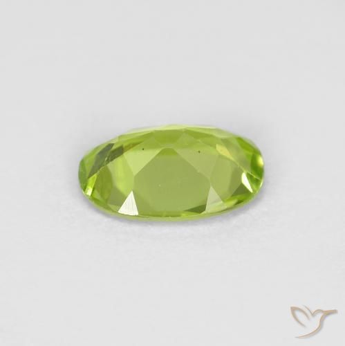 9,17 ctw natürlicher Lebendiges grün Peridot, Oval, VS