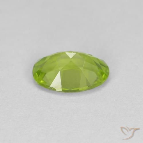 9,17 ctw natürlicher Mittelgrün Peridot, Oval, VS