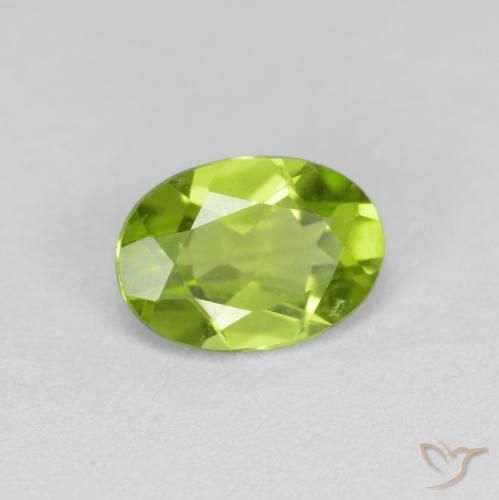 9,17 ctw natürlicher Lebendiges grün Peridot, Oval, VS