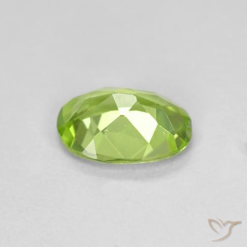 9,17 ctw natürlicher Lebendiges grün Peridot, Oval, VS