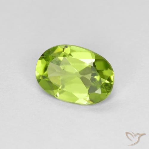 9,17 ctw natürlicher Mittelgrün Peridot, Oval, VS