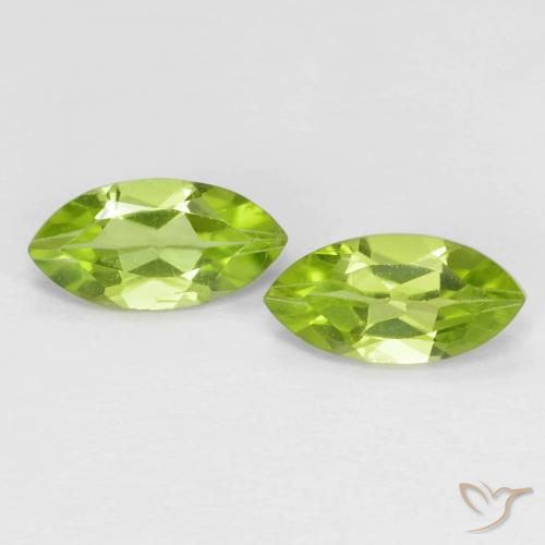 1.27ctw Natürlicher Lebendiges grün Peridot, Marquise, VS