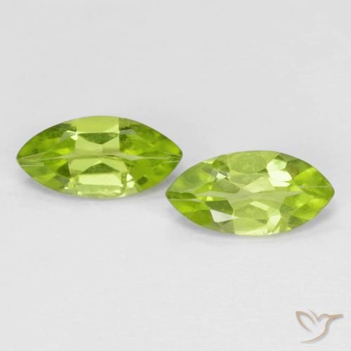 1.16ctw Natürlicher Mittelgrün Peridot, Marquise, VS