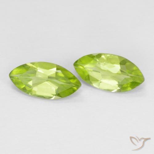 1.16 ct natürliche Mittelgrün Peridot-Edelsteine, Marquise, VS