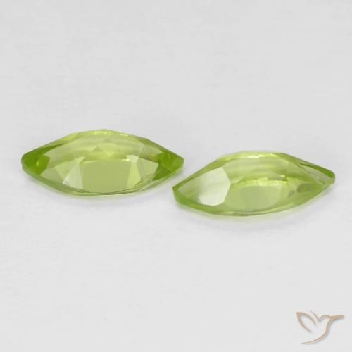1.21 ct natürliche Mittelgrün Peridot-Edelsteine, Marquise, VS