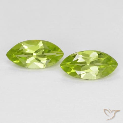 1.22ctw Natürlicher Mittelgrün Peridot, Marquise, VS