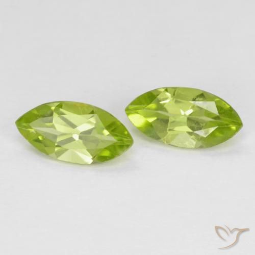 1.22 ct natürliche Mittelgrün Peridot-Edelsteine, Marquise, VS
