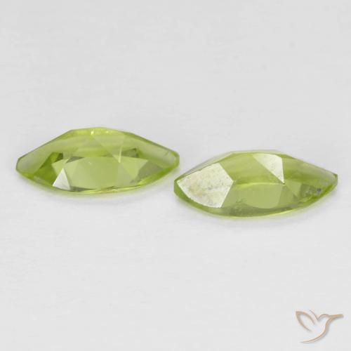 1.22 ct natürliche Mittelgrün Peridot-Edelsteine, Marquise, VS