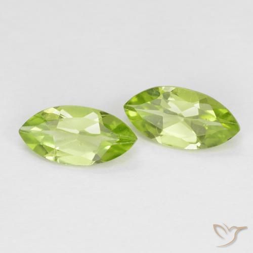 1.15 ct natürliche Mittelgrün Peridot-Edelsteine, Marquise, VS