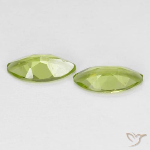 1.11 ct natürliche Mittelgrün Peridot-Edelsteine, Marquise, VS