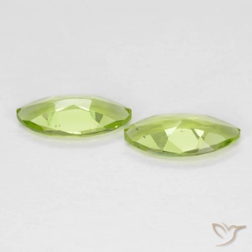 1.02 ct natürliche Mittelgrün Peridot-Edelsteine, Marquise, VS