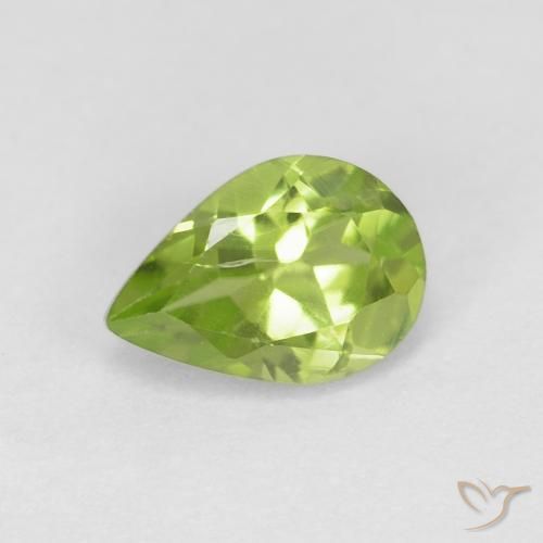 9,17 ctw natürlicher Lebendiges grün Peridot, Birnenform, VS