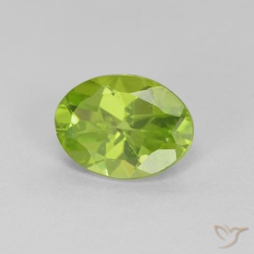 9,17 ctw natürlicher Lebendiges grün Peridot, Oval, VS