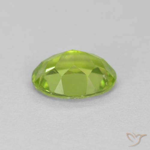 9,17 ctw natürlicher Lebendiges grün Peridot, Oval, VS