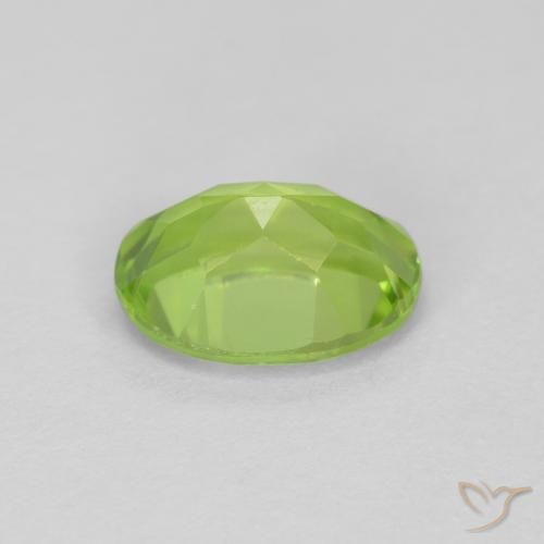 9,17 ctw natürlicher Lebendiges grün Peridot, Oval, VVS-VS