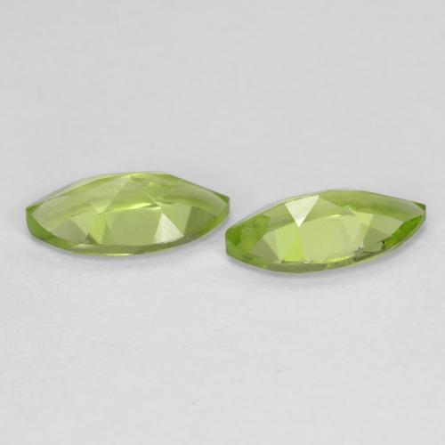 1,20 ct natürliche grüner Peridot-Edelsteine, Marquise, VS