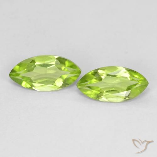 1.15ctw Natürlicher Lebendiges grün Peridot, Marquise, VS
