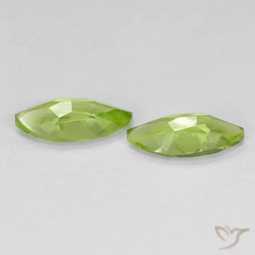 1.15 ct natürliche Lebendiges grün Peridot-Edelsteine, Marquise, VS