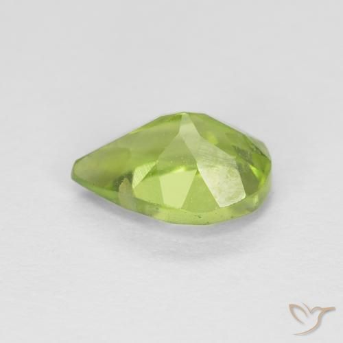 9,17 ctw natürlicher Leichtes lebendiges Grün Peridot, Birnenform, VS