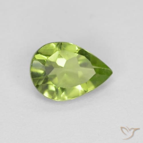9,17 ctw natürlicher Lebendiges grün Peridot, Birnenform, VS