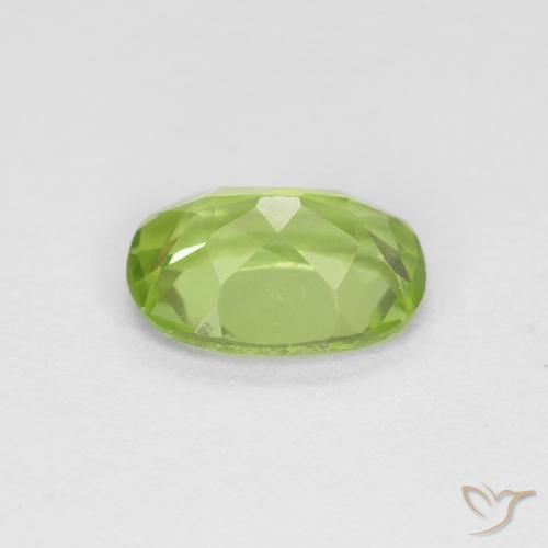 9,17 ctw natürlicher Lebendiges grün Peridot, Oval, VVS-VS