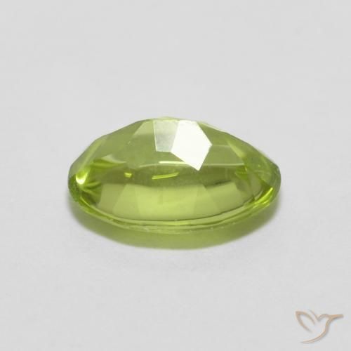 9,17 ctw natürlicher Lebendiges grün Peridot, Oval, Transparent