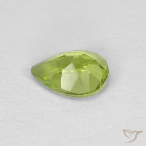 9,17 ctw natürlicher Mittelgrün Peridot, Birnenform, VS