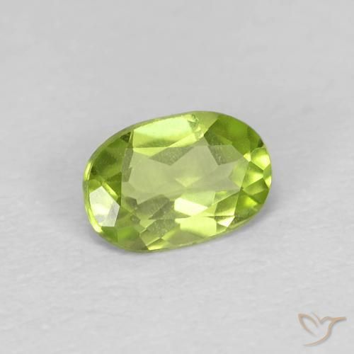 9,17 ctw natürlicher Lebendiges grün Peridot, Oval, VS